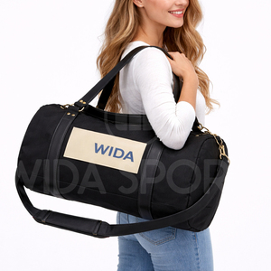 Sac de voyage léger en PU avec fermeture éclair, sac de sport à bandoulière, sac de week-end étanche – Vente en gros, fournisseur direct d'usine - Product Image 6