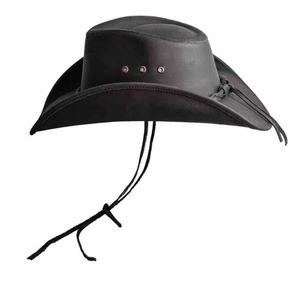 Sombreros de Vaquero de Cuero Lisos de Diseño Moderno y Elegante, Personalizados y Únicos a un Precio de Venta Especial para Eventos Deportivos - Product Image 4