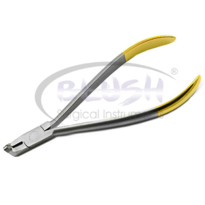 Orthodontics <b>Pliers</b> Manual Stainless Steel for Ligature and Distal End Cutter Flush Safety Hold Wire TC Dental By Blush Surgical - Product Image 4