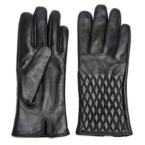 2025 New Fashion Dressing <b>gloves</b> Sheepskin Genuine Leather Winter <b>Gloves</b> Warm for Outdoor Daily Usage Parties Casual Travel - Product Image 1