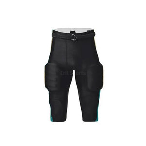 Uniforme de Fútbol Americano Transpirable de Primera Calidad, Conjunto de Camiseta y Pantalones Cortos con Logotipo del Equipo Personalizado, Tela 100% Poliéster - Product Image 4