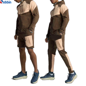 Conjuntos Deportivos Personalizados para Mujer y Hombre, Ropa de Entrenamiento, Chaqueta Cortavientos Personalizada, Conjunto de Verano con Pantalones Cortos y Sudadera con Capucha para Hombre, Venta al Por Mayor - Product Image 6