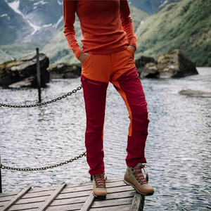 Pantalon de randonnée tactique XL pour homme, toutes saisons, taille haute, infroissable, avec fermetures éclair décoratives, anti-rayures, résistant à l'usure, coloré - Product Image 3