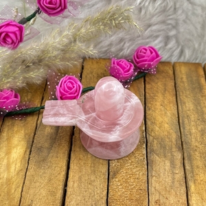 Natural Rose Quartz Shivling Carving <b>Pink</b> Quartz Shiva Lingam <b>Healing</b> Crystal For Reiki Spiritual Decor Wholesale - Product Image 6
