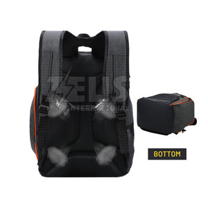 Sac à dos de basketball facile à transporter avec poches latérales pour bouteilles d'eau, fabricant pakistanais de sacs à dos de basketball - Product Image 5