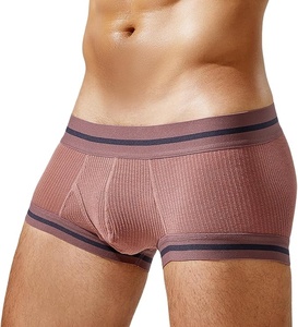 Sous-vêtements pour hommes de haute qualité à taille élastique, caleçons en coton premium, doux et confortables. - Product Image 1