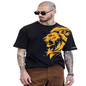 Camisetas Retro Personalizadas para Hombre, Estilo Off-the-Shoulder, para Actividades Deportivas de Verano, Varias Tallas, Tela de 180 Gramos - Product Image 1