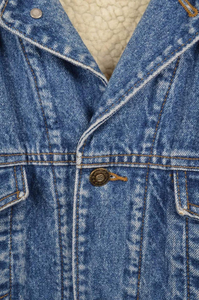 Wholesale <b>Custom</b> Men's Winter <b>Denim</b> <b>Jackets</b> High Quality Oversized Windbreaker Coat With Fur Hood Button <b>Denim</b> Filled Cotton - Product Image 6