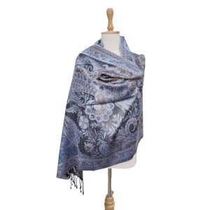 Pañuelo de Seda para Mujer, Elegante, Ligero, Suave, Estampado, Premium, para Cubrir Hombros, Cuello y Cabeza - Product Image 2