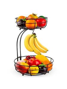 Panier de rangement en fil métallique de qualité supérieure, taille personnalisée, design élégant pour la maison, plateau en métal pour fruits et légumes - Product Image 5