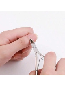 BAFA SURGICAL INSTRUMENTS – Kit de repousse-cuticules en acier inoxydable à double tête, réutilisable, durable, argenté, outil de manucure - Product Image 4