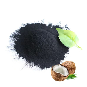 Poudre de charbon actif de coque de noix de coco, extrait végétal, 99% pur, qualité alimentaire, séché à l'air chaud, en vrac (bouteille/fût) pour la plantation - Product Image 3