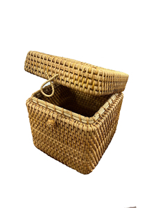Cestas de Ratán Ecológicas Ajustables con Asas para Revistas, Muebles Comerciales Europeos de Forma Natural/Personalizada para Oficina en Casa - Product Image 2