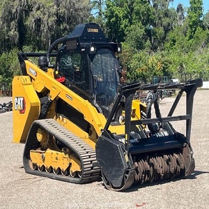 For Diesel Skid Steer Loader PLC Forestry Mulcher Durable <b>Hydraulic</b> Brush <b>Cutter</b> Attachment Tree Clearing Land Equipment Machine - Product Image 5