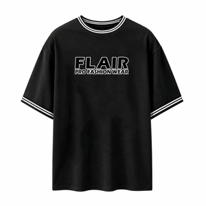 เสื้อยืดแฟชั่นโอเวอร์ไซส์ผ้าคอตตอนเจอร์ซีย์สั่งทำพิเศษ |   เสื้อยืดคอกลมพรีเมียมสตรีทแวร์สำหรับผู้ชาย | - Product Image 2