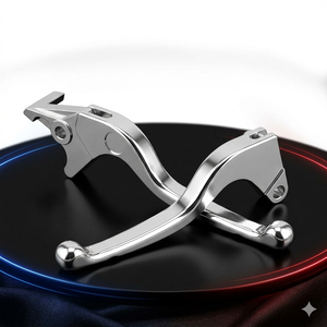 Levier de frein de moto en alliage robuste RH/LH |   Levier de frein de remplacement en aluminium - Product Image 2