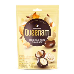 Top Selling Dragee <b>Chocolate</b> Mix <b>Chocolate</b> Coated Almond Cashew Macadamia Nuts 150G Manufacture Direct Sell Global HALAL OEM/ODM - Product Image 1