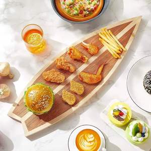 Minimalist Wooden Serving Tray Rectangular Plain Wood Tray for Kitchen Dining <b>Coffee</b> <b>Table</b> Home Decor Organizer - Product Image 5