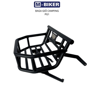 ตะกร้าหน้ารถมอเตอร์ไซค์ Yamaha PG1 Mbikervn ชุดเต็ม พร้อมอุปกรณ์ป้องกัน ดีไซน์สวยงาม วัสดุเหล็กอัลลอยด์ สภาพใช้งานแล้ว SN PHM MI - Product Image 6