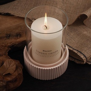 Porte-bougie chauffe-plat en résine pour décoration festive, porte-bougie chauffe-plat artistique en résine pour un style unique - Product Image 1