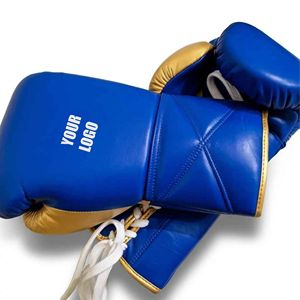 Guantes de Boxeo y Artes Marciales de Piel de Vacuno con Cierre de Gancho y Bucle para Muñeca, de Máximo Rendimiento, Marca Micr@tech - Product Image 3