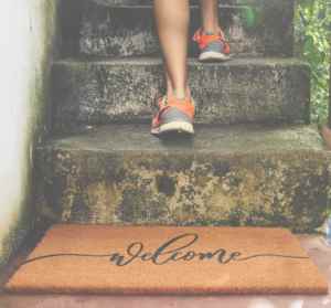 Tapete Moderno de PVC para Puerta Principal, Acolchado, Lavable, Antideslizante, Absorbente de Lodo, para Entrada de Casa - Product Image 2