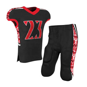 Tenue de football américain respirante, vêtements d'entraînement faciles à porter pour les matchs, uniforme de football américain - Product Image 1
