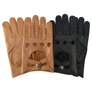 Gants de Conduite en Cuir Anti-Coupure de Qualité Supérieure, Souples, Couleur Personnalisable, Antidérapants, Unisexe, Toutes Saisons, Livraison Incluse - Product Image 2