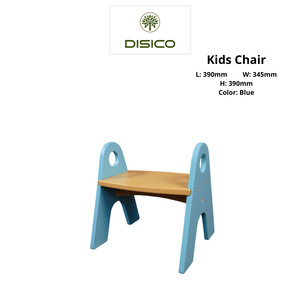 Silla Infantil Hao Hung Long An Blue Casual, Muebles de Salón Vietnamitas, Madera Contrachapada de Pino Americano, Duradera y Segura, Bordes Suaves - Product Image 3