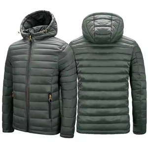 OEM Mens Puffer Jackets Winter Fashion Custom Design Logo Outerwear Streetwwear Puff Down <b>Bubble</b> <b>Coat</b> Men's Puffer Jackets - Product Image 1