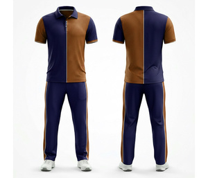 Quick Dry <b>Cricket</b> Uniform Set for Men & Youth Teams Sublimation Printed | Men Women Youth <b>Cricket</b> Wears Polo Shirt and Trouser - Product Image 5