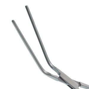 Pinza para Vasos Periféricos DeBakey Atraumatica de 7″, Instrumento Quirúrgico Vascular de Acero Inoxidable Angulado, Herramienta Reutilizable - Product Image 4
