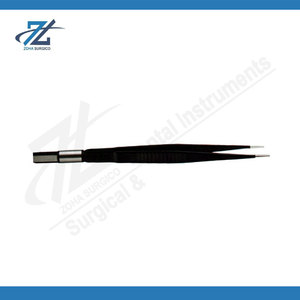 Pinzas Bipolares Europeas Antiadherentes, Recubiertas de Titanio, Punta Fina de 1.0 mm, Instrumento Microquirúrgico, Fabricante de Pakistán - Product Image 3