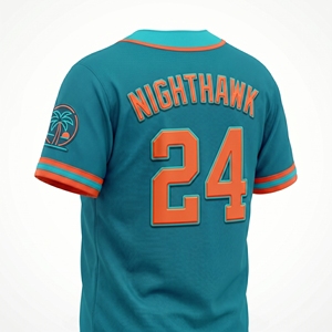 Maillot de baseball personnalisé de haute qualité en gros, respirant, à séchage rapide, en tissu extensible, pour adultes et jeunes - Product Image 2
