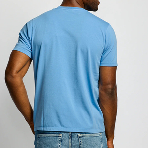 เสื้อยืดผู้ชายพรีเมียมเนื้อหนัก 250gsm 260gsm ทรงปกติ ตะเข็บข้าง พิมพ์ลาย DTG แบบกำหนดเอง สไตล์สตรีท - Product Image 3