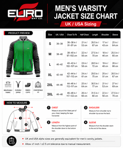 <b>Men</b> Compact Varsity <b>Jacket</b> Fashion Baseball Bomber Coat with Compact Varsity <b>Jacket</b> Long Sleeve Front Comfortable <b>Lightweight</b> - Product Image 6