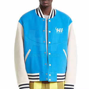 Best Selling Letterman <b>Jacket</b> Warm Fabric Letterman <b>Jacket</b> Stylish Design Letterman <b>Jacket</b> Outdoor Use - Product Image 6