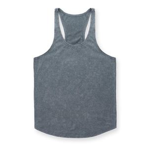Custom OEM Wholesale Supplier High GSM Heavyweight Gym Workout Tank Top <b>Singlet</b> Bulk Manufacturer Private Label - Product Image 1