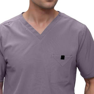 Workwear <b>Scrubs</b> Set Soft Fabric Comfortable Fit Breathable Design for Hospital Clinic Nursing Use and Daily Medical Wear - Product Image 4