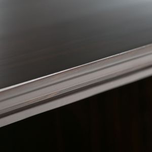 Amherst 57-Inch Solid Wood <b>Console</b> <b>Table</b> with 8 Cube Storage Hickory Brown <b>Sofa</b> <b>Table</b> - Product Image 4