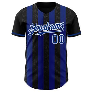 High Performance Baseball Jersey Full Button Quick Dry Fabric 100% Polyester Printed Short Sleeve Breathable Unisex All Seasons - Product Image 2