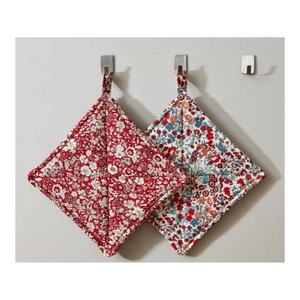 Crânes tribaux créatifs imprimés Durable 100% coton biologique antidérapant résistant à la chaleur porte-casserole GOTS certifié cuisine Eco Hot Pad - Product Image 3