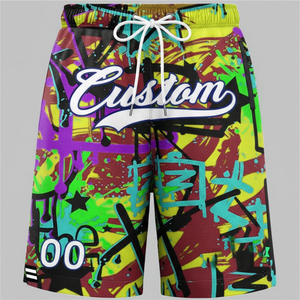 Shorts de basket-ball de haute qualité, respirants, avec logo personnalisé pour hommes, shorts de basket-ball pour la vente en ligne - Product Image 6