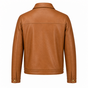 STITCH MASTER PRO INDUSTRIES Veste de moto vintage en cuir véritable imperméable à capuche pour homme, hiver, OEM ODM - Product Image 2
