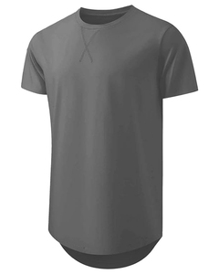 Camiseta de Hombre a la Moda con Logotipos Personalizados, Diseño de Última Tendencia, 100% Algodón Peinado, Estilo Formal, Anti-Pilling, Corte Holgado, MOQ Bajo, de Fábrica - Product Image 3
