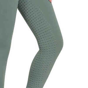 AINAS INDUSTRIES Leggings Ecuestres de Cintura Alta para Mujer con Logotipo Personalizado, Antideslizantes, de Silicona, Spandex y Poliéster (Personalizado) - Product Image 5