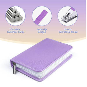 Personal Nail Care Professional Stainless Steel Eco-Friendly Manicure Pedicure Set with Private Label - Product Image 2