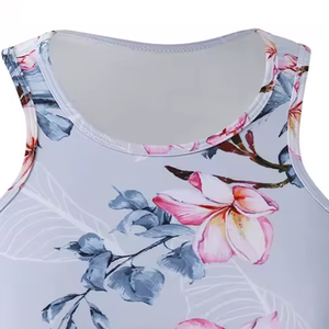 Sujetador Deportivo con Diseño Moderno y Estampado por Sublimación para Mujer, en Tela 100% Poliéster, Espalda Cruzada, Ropa de Yoga, Diseño Personalizado - Product Image 5