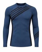 Chemises de compression anti-UV écologiques en spandex pour hommes, manches longues, séchage rapide et respirantes pour les sports de plein air