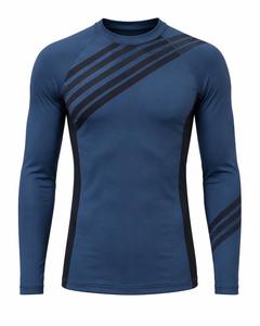 Camisetas de Compresión Anti-UV Ecológicas de Spandex para Hombre con Mangas Largas, de Secado Rápido y Transpirables para Deportes al Aire Libre - Product Image 1
